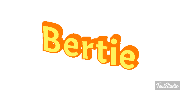 Bertie Text effect
