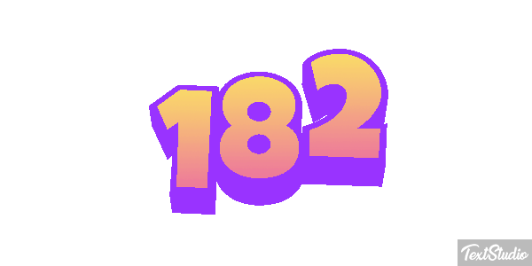 182 Metin efekti