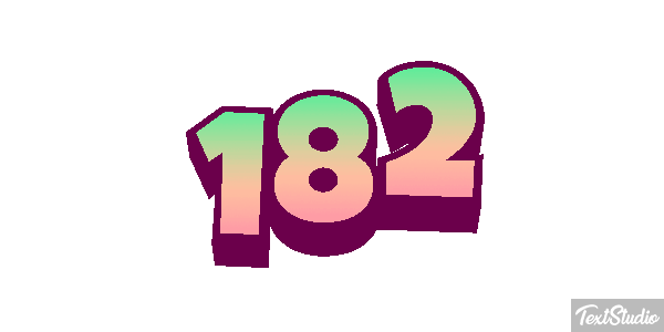 182 Metin efekti