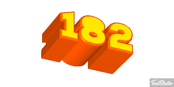 182 Metin efekti