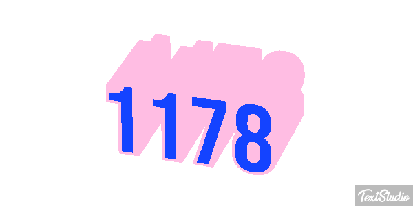 1178 Effet de texte