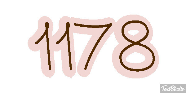 1178 Effet de texte
