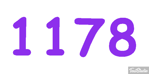 1178 Effet de texte
