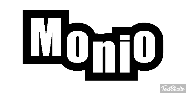 Monio Effetto testo