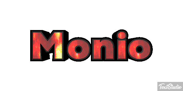 Monio Effetto testo