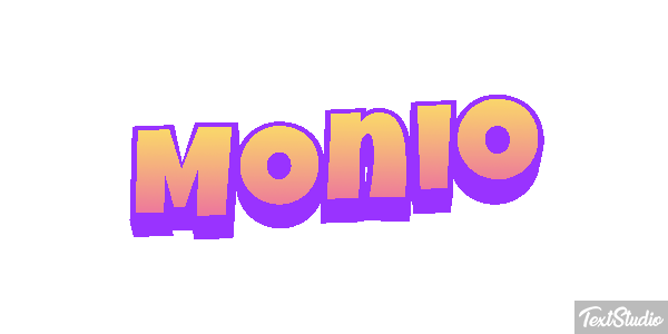 Monio Effetto testo