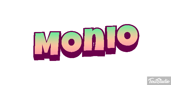 Monio Effetto testo