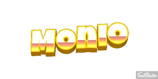 Monio Effetto testo