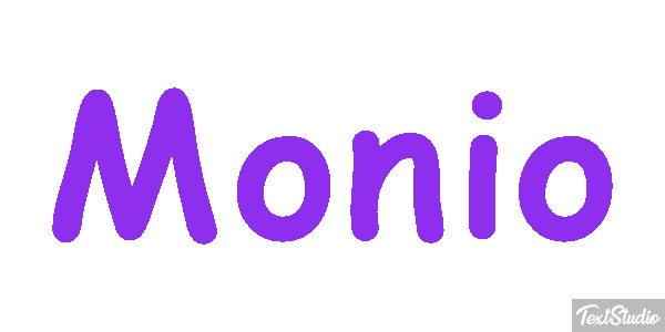 Monio Effetto testo