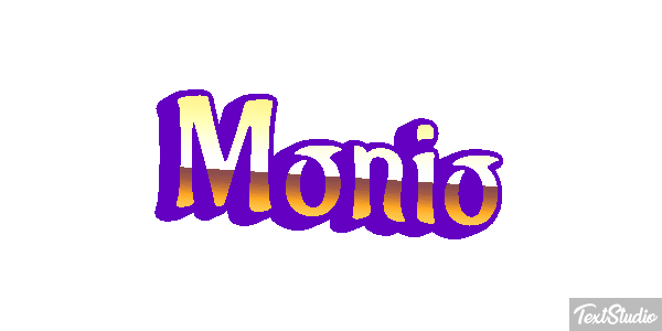 Monio Effetto testo