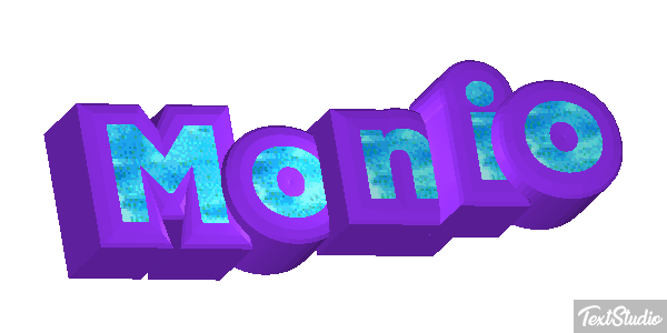 Monio Effetto testo