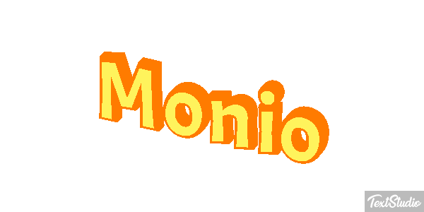 Monio Effetto testo