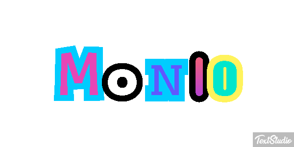 Monio Effetto testo