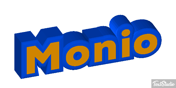 Monio Effetto testo