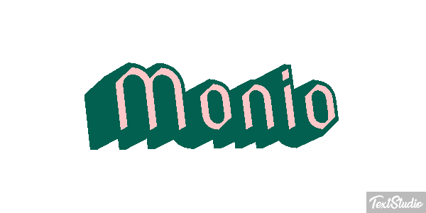 Monio Effetto testo