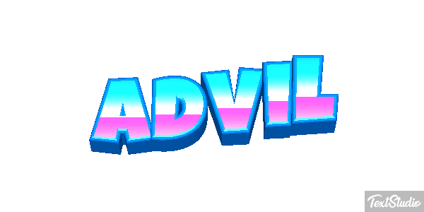 Advil Tekst effect