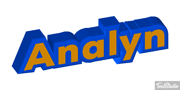 Analyn Text effect