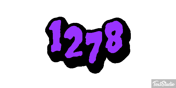 1278 Efekt tekstowy