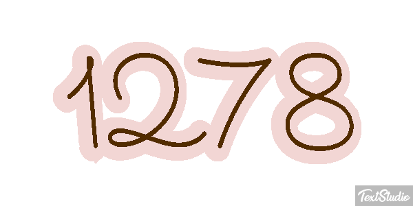 1278 Efekt tekstowy