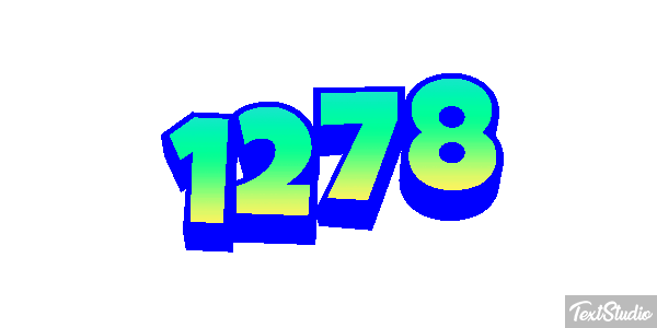 1278 Efekt tekstowy