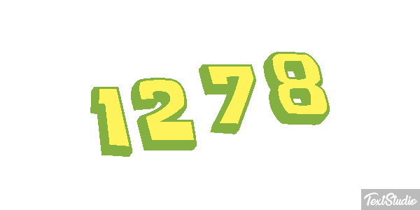 1278 Efekt tekstowy