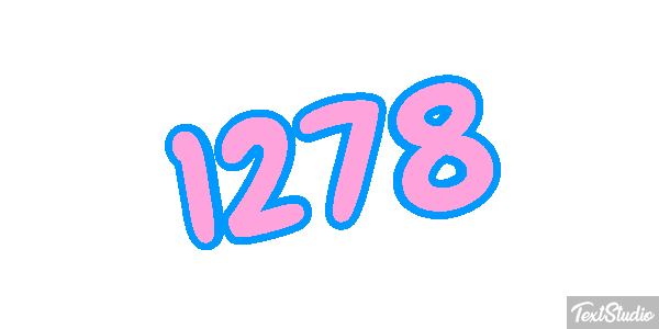 1278 Efekt tekstowy