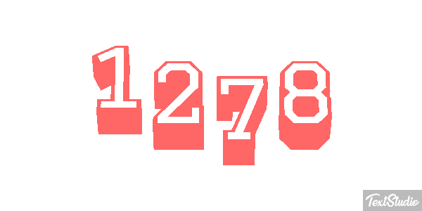 1278 Efekt tekstowy