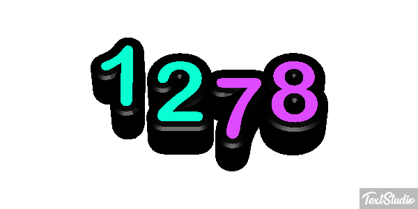 1278 Efekt tekstowy