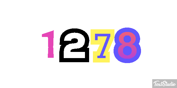 1278 Efekt tekstowy