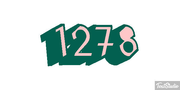 1278 Efekt tekstowy