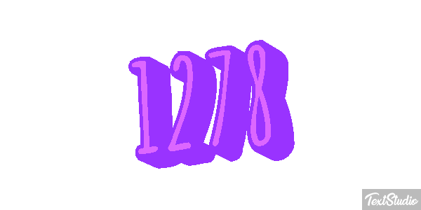1278 Efekt tekstowy