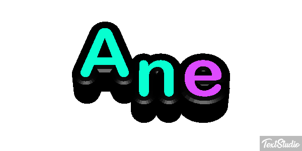 Âne Effetto testo