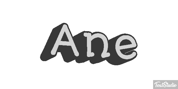 Âne Effetto testo