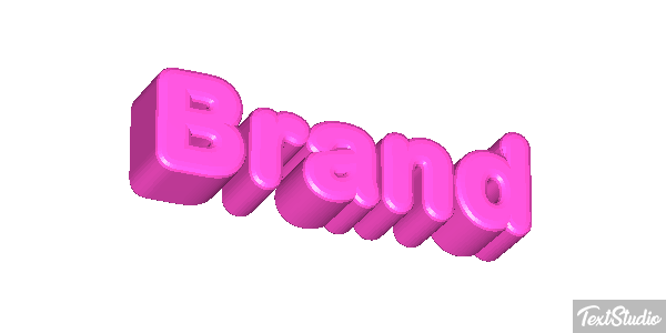 Brand Text effect