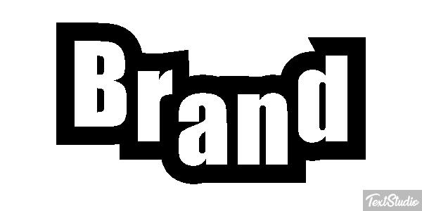 Brand Text effect