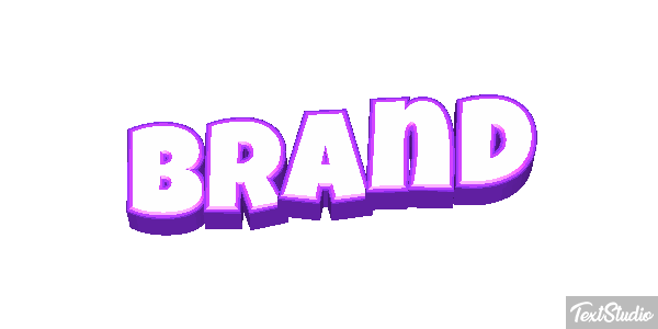Brand Text effect