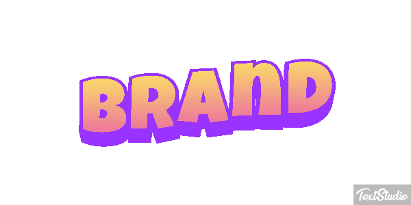 Brand Text effect