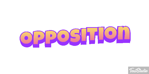 Opposition Efecto de texto