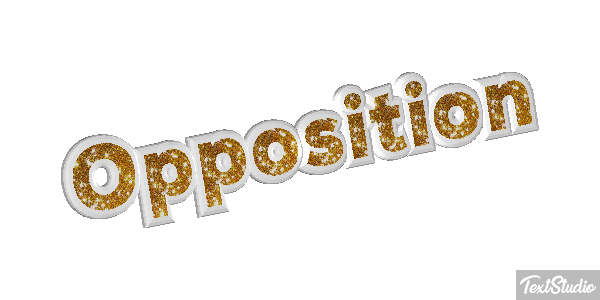 Opposition Efecto de texto
