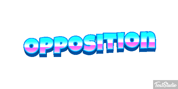 Opposition Efecto de texto
