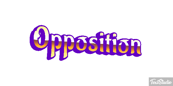 Opposition Efecto de texto