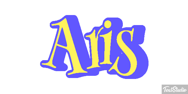 Aris Texteffekt