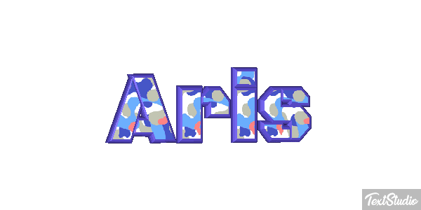 Aris Texteffekt