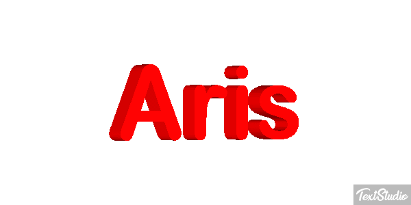 Aris Texteffekt