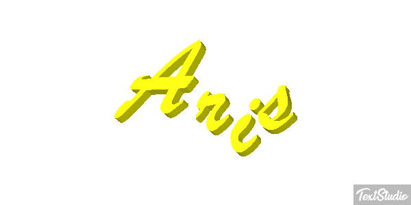 Aris Texteffekt