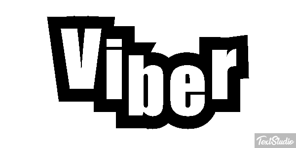 Viber Efekt tekstowy