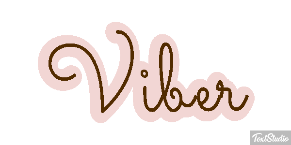 Viber Efekt tekstowy