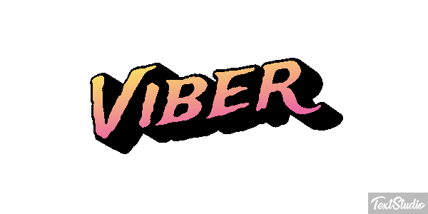 Viber Efekt tekstowy