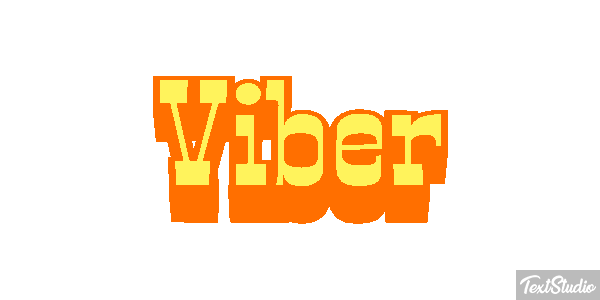 Viber Efekt tekstowy