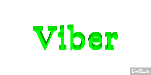 Viber Efekt tekstowy